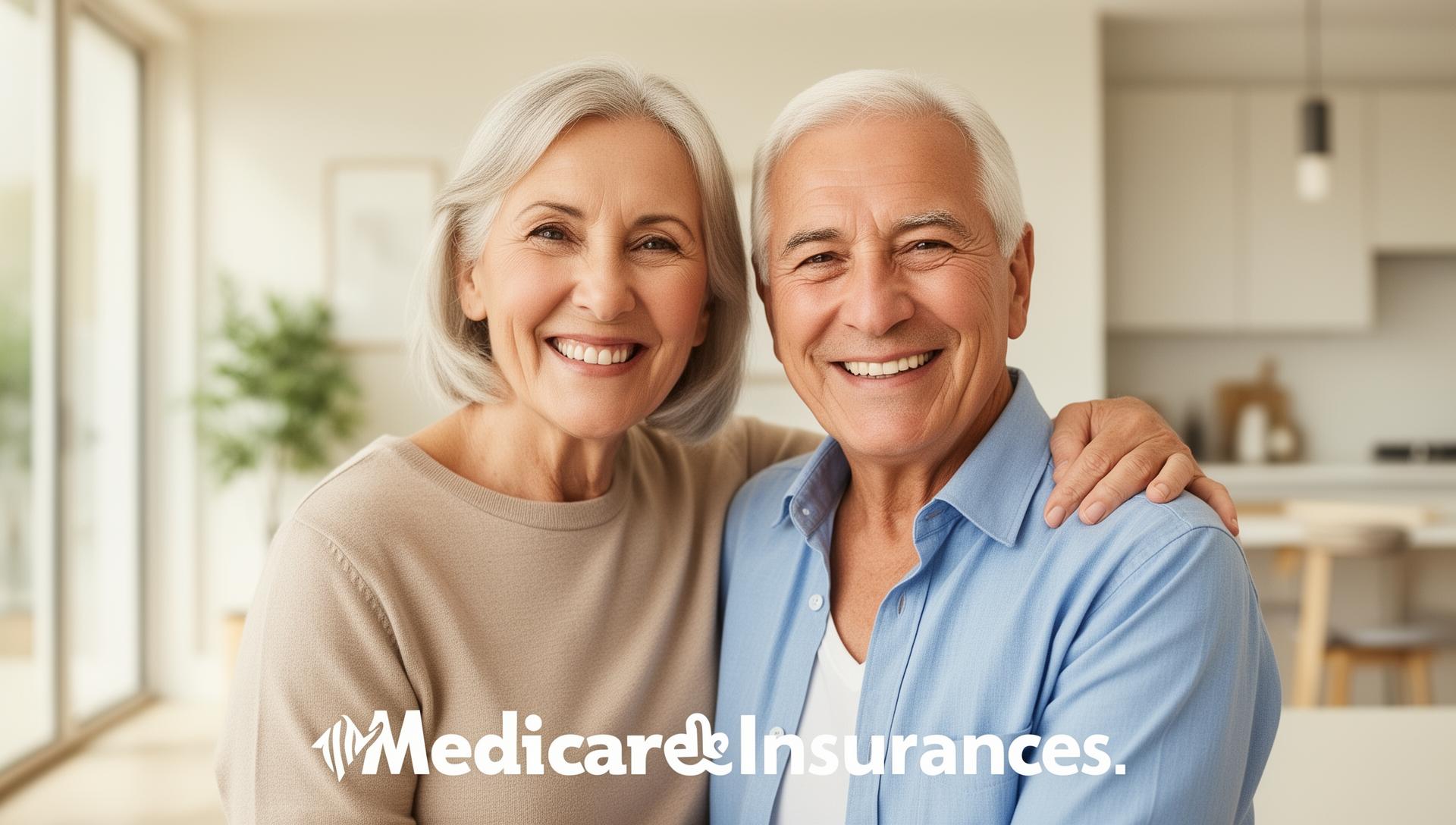 Happy senior couple enjoying retirement with peace of mind
